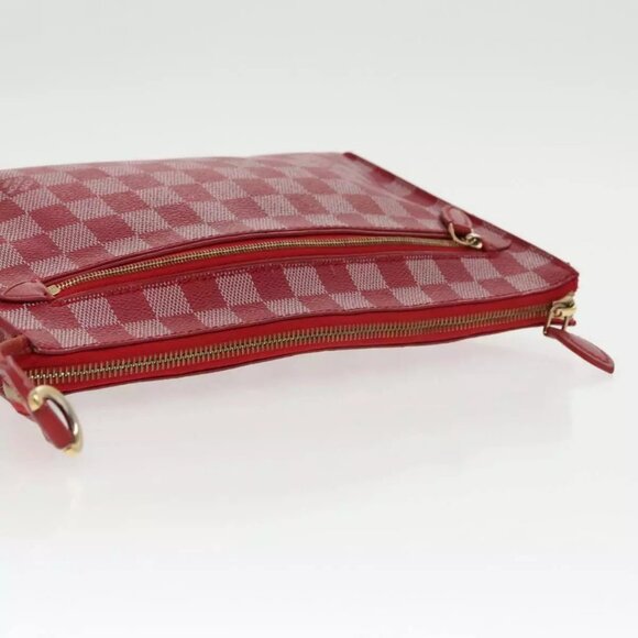 LOUIS VUITTON Damier Color Module Clutch Bag 2way Red - Picture 12 of 16